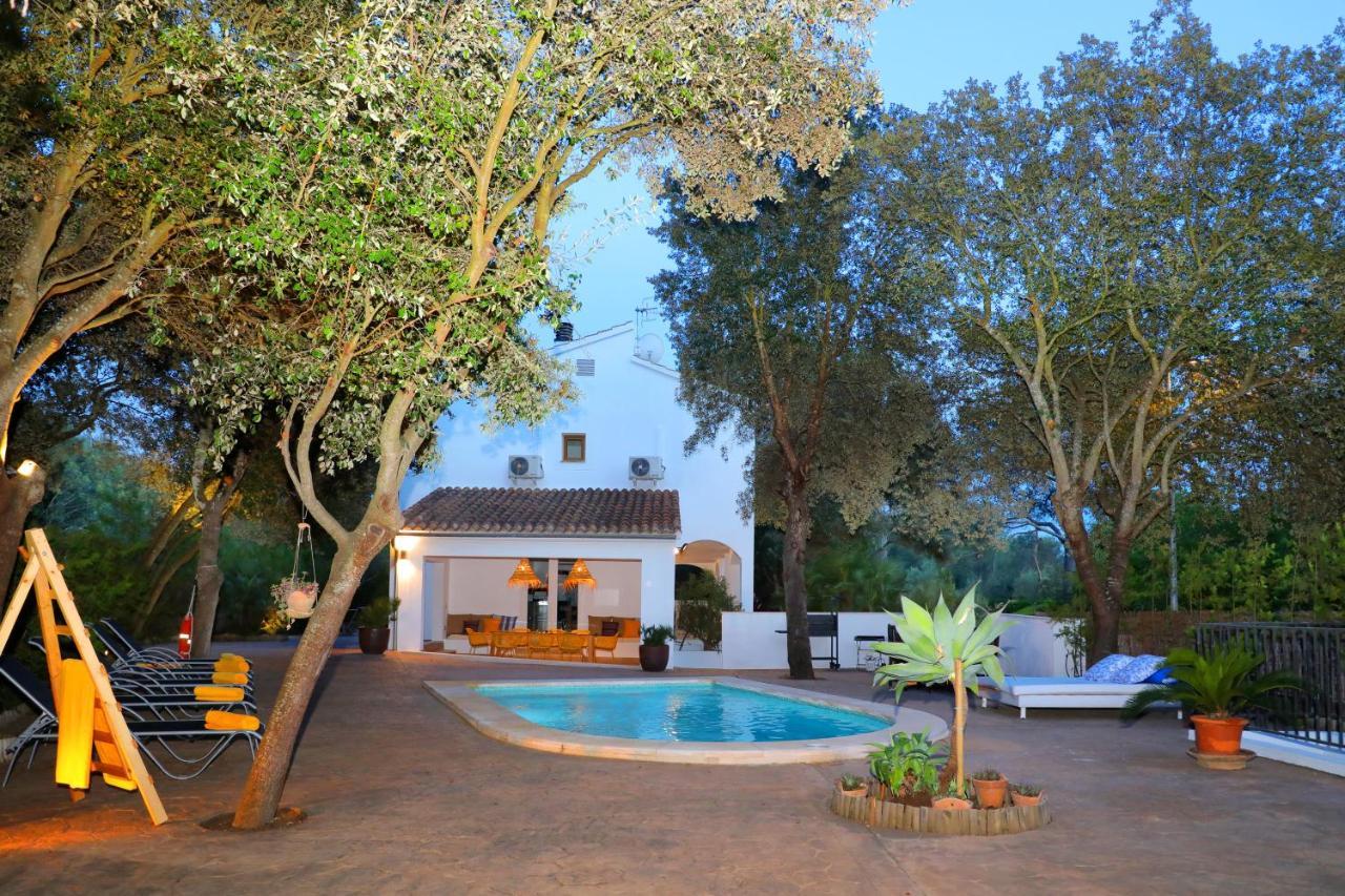 Villa Romani Sa Pobla Exteriör bild