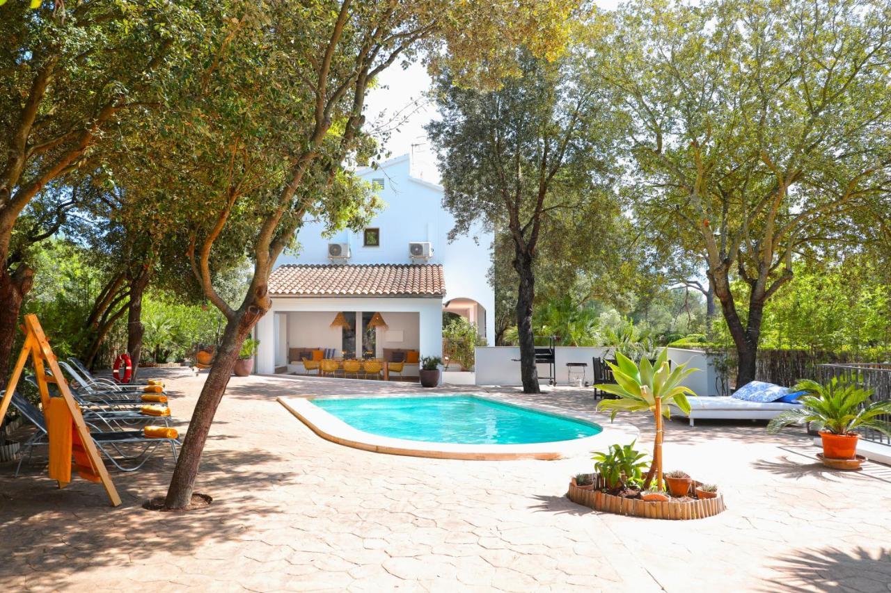 Villa Romani Sa Pobla Exteriör bild